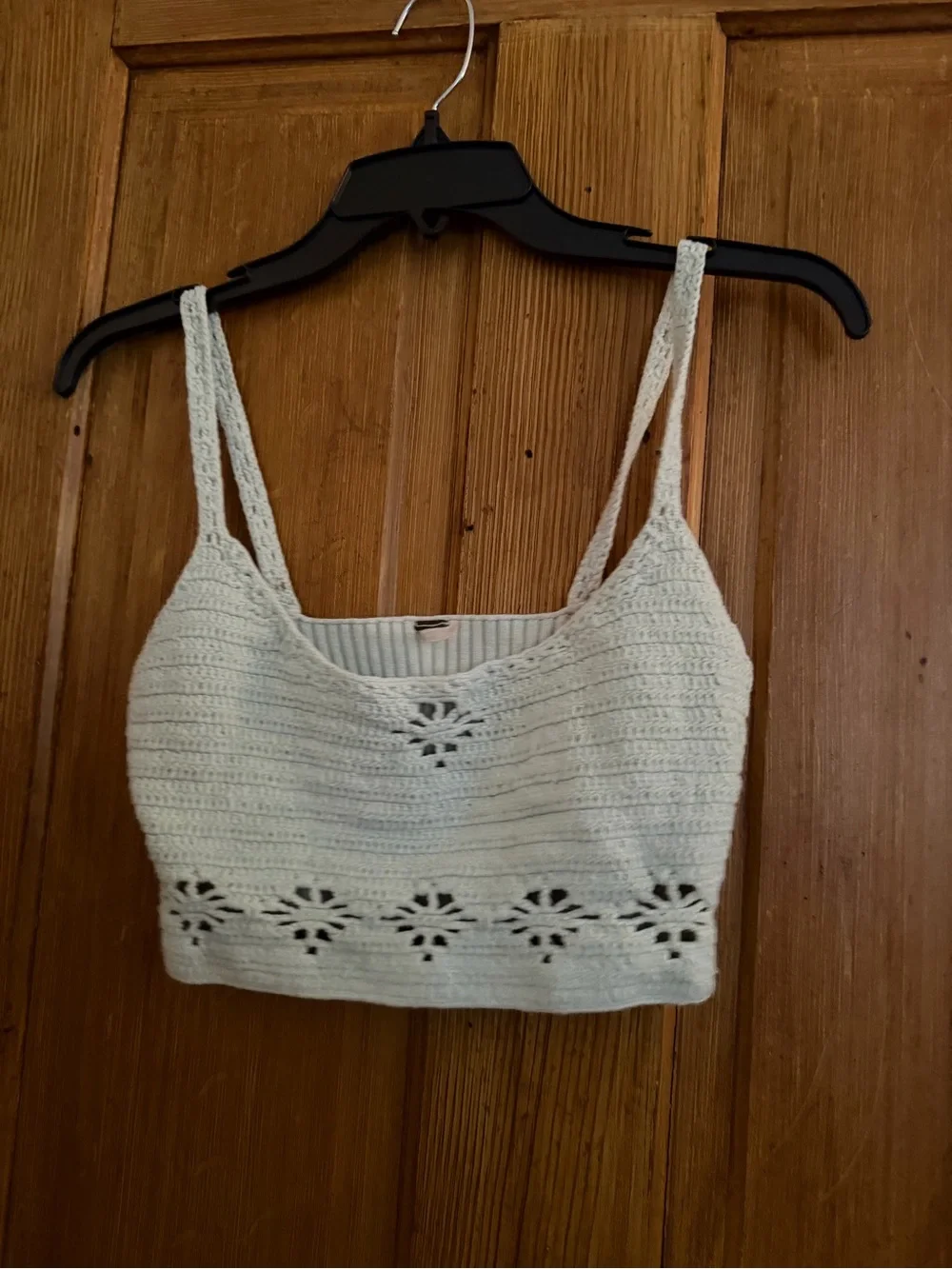 3/$25 ✨ Free People Adella Crochet Brami Mint Green Size M
